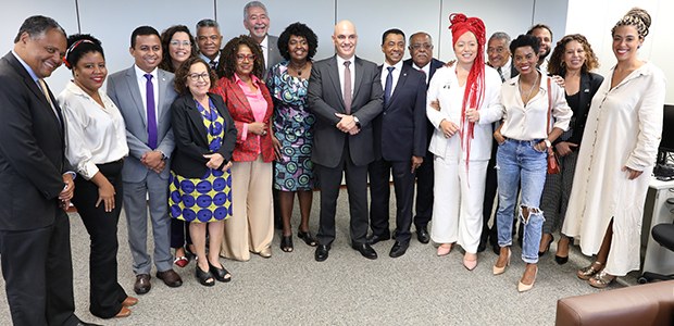 Encontro com parlamentares contou com a presença da ministra Edilene Lôbo e do ministro do STJ e ex-corregedor-geral eleitoral Benedito Gonçalves, 2023